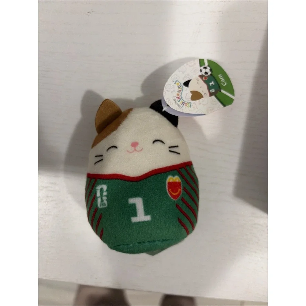 Squishmallows McDonald's Cam the Cat FIFA World Cup Happy Meal Toy